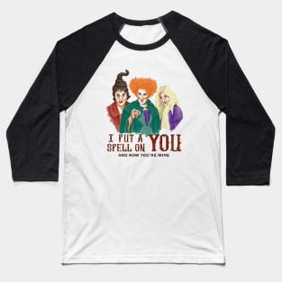 I put a spell on you Baseball T-Shirt